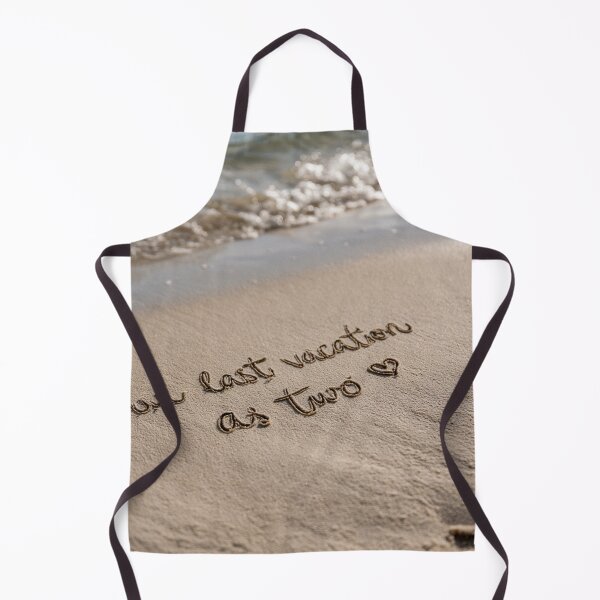 Item preview, Our Last Vacation As Two Sand Message babymoon designed and sold by chase-thewave.
