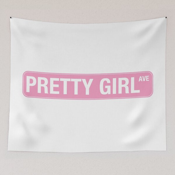 Item preview, Pretty Girl Ave (Pink) designed and sold by potatome.