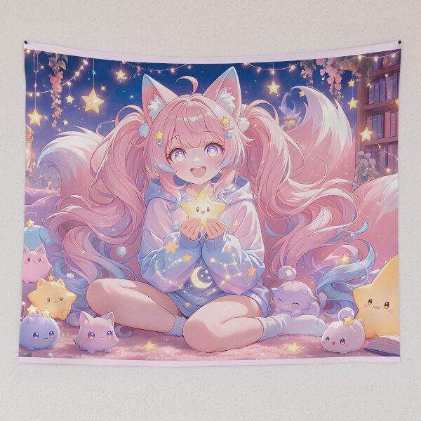 Item preview, Shimmer Avatar Starry Fantasy Art designed and sold by StarlitNest.