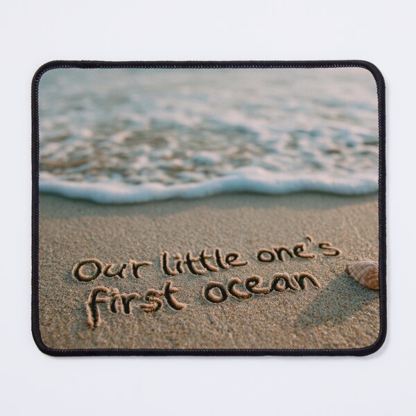 Item preview, Our Little Ones First Ocean Beach Sand Message designed and sold by chase-thewave.