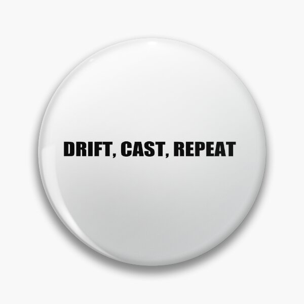 Artikelvorschau, T-Shirt mit dem Spruch „Drift Cast Repeat Fly Fishing“ – Onkel Jichuan entworfen und verkauft von Uncle-Jichuan.