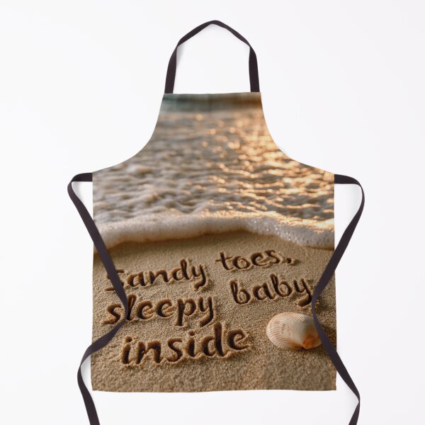 Item preview, Sandy Toes Sleepy Baby Inside Sand Writing designed and sold by chase-thewave.