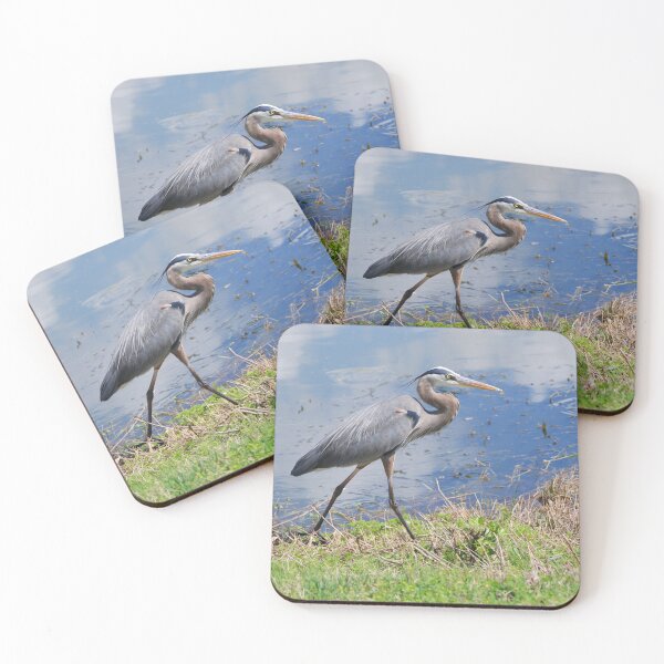 Item preview, Great Blue Heron Wading designed and sold by JustCritters.