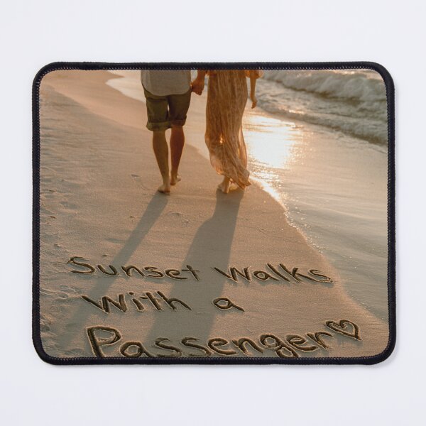Item preview, Sunset Walks With A Passenger Sand Writing designed and sold by chase-thewave.