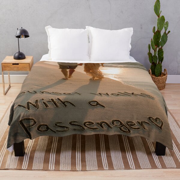 Item preview, Sunset Walks With A Passenger Sand Writing designed and sold by chase-thewave.