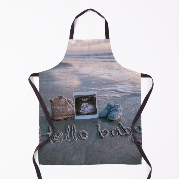 Item preview, Hello Baby Sonogram Beach Sand Writing designed and sold by chase-thewave.