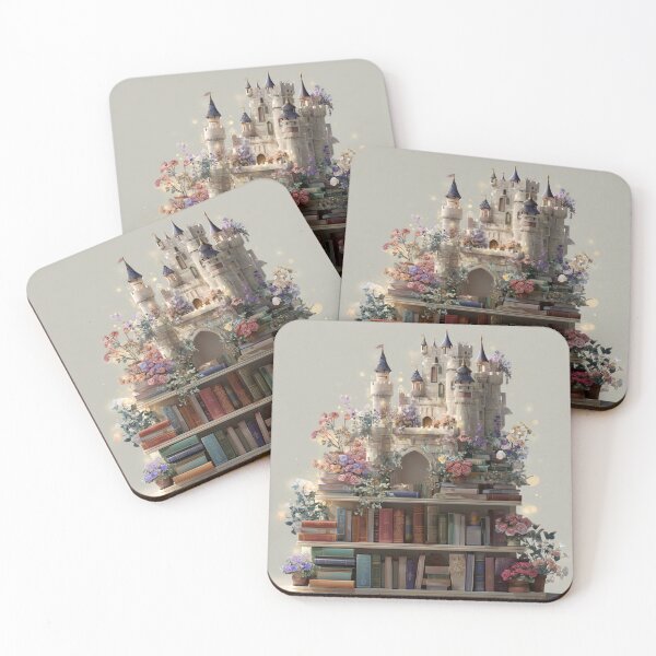 Item preview, Library under castle designed and sold by bubblyrainbow.