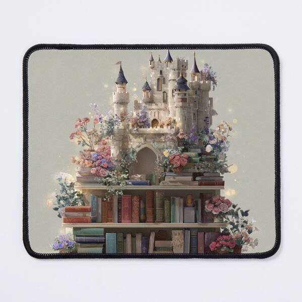 Item preview, Library under castle designed and sold by bubblyrainbow.