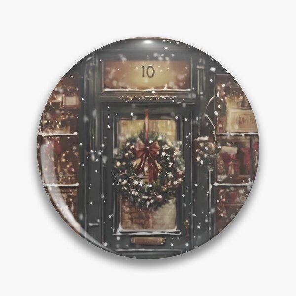 Item preview, Holiday Welcome – Vintage Christmas Storefront designed and sold by Oldetimemercan.