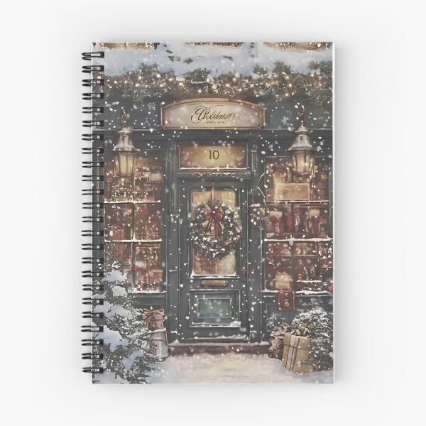 Item preview, Holiday Welcome – Vintage Christmas Storefront designed and sold by Oldetimemercan.