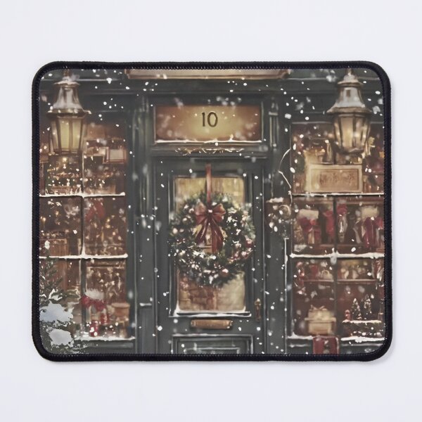 Item preview, Holiday Welcome – Vintage Christmas Storefront designed and sold by Oldetimemercan.
