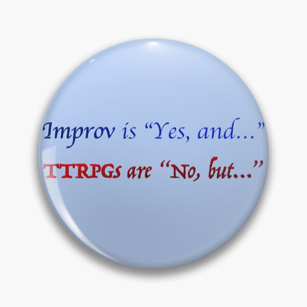 Item preview, TTRPGs vs Improv designed and sold by DM-Roundtable.