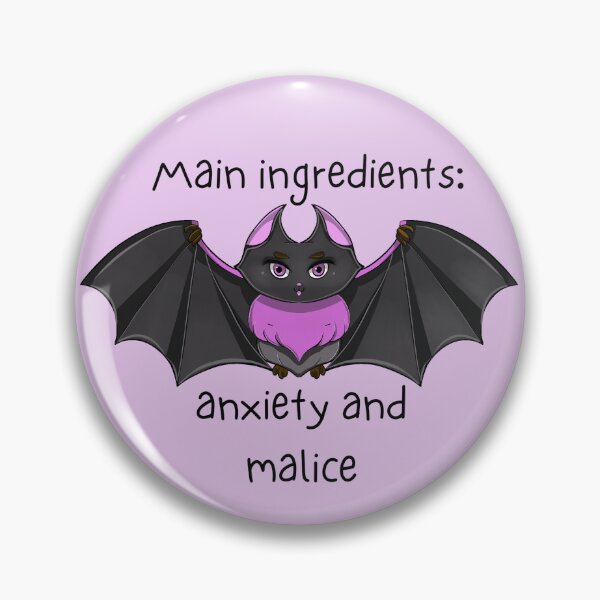 Item preview, Anxious Bat designed and sold by PhoenixGrimm.
