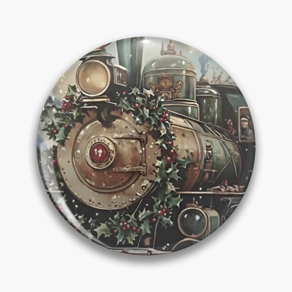 Item preview, Holiday Express – Vintage Christmas Train designed and sold by Oldetimemercan.