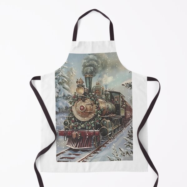 Item preview, Holiday Express – Vintage Christmas Train designed and sold by Oldetimemercan.