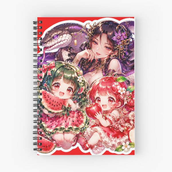 Item preview, Three good friends: Watermelon Girl and Apple Girl designed and sold by HD3284.