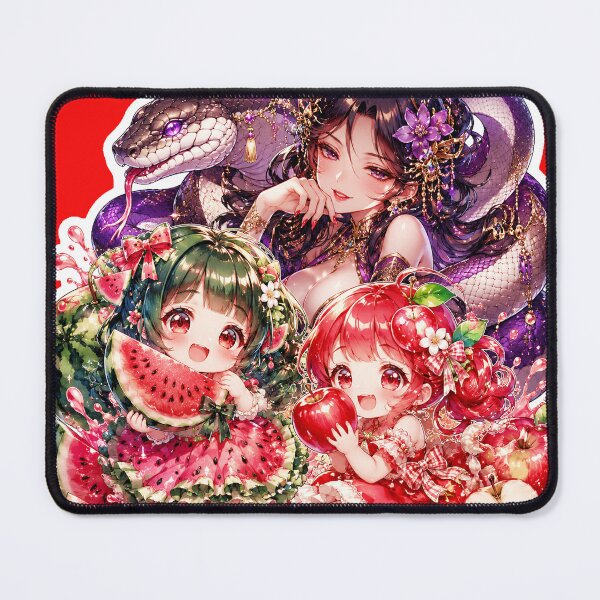 Item preview, Three good friends: Watermelon Girl and Apple Girl designed and sold by HD3284.