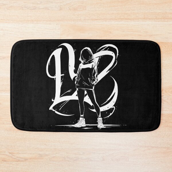 Item preview, Street Queen: Hooded Silhouette Calligraphy Art designed and sold by Z-RankCUSTOMS.