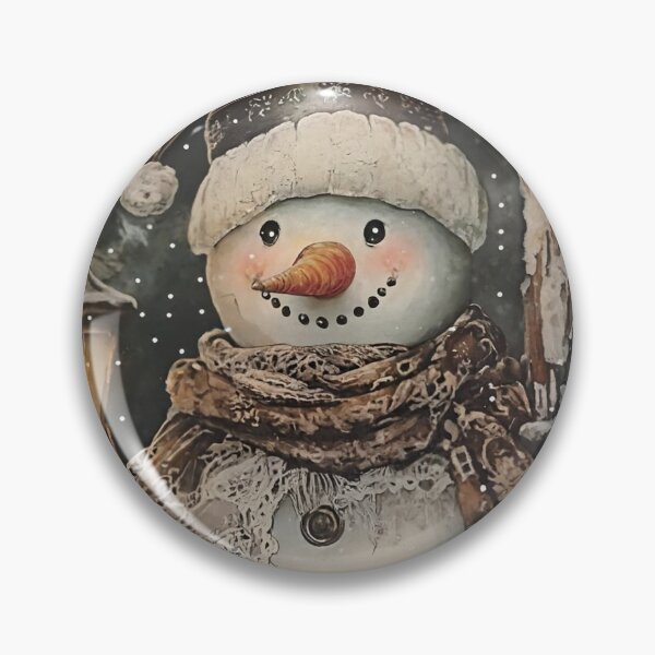 Item preview, Winter Happiness - Lantern Light Snowman designed and sold by Oldetimemercan.