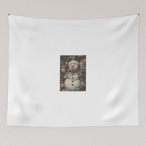 Item preview, Winter Happiness - Lantern Light Snowman designed and sold by Oldetimemercan.