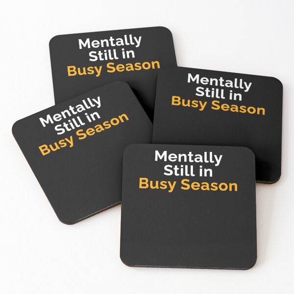 Item preview, Mentally Still in Busy Season – Audit Humor for Accountants, Auditors & CA Students      designed and sold by FCA SIR MERCH .