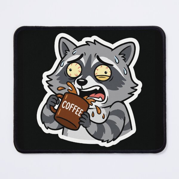 Item preview, Winging It Like Raccoon designed and sold by luiz1213.