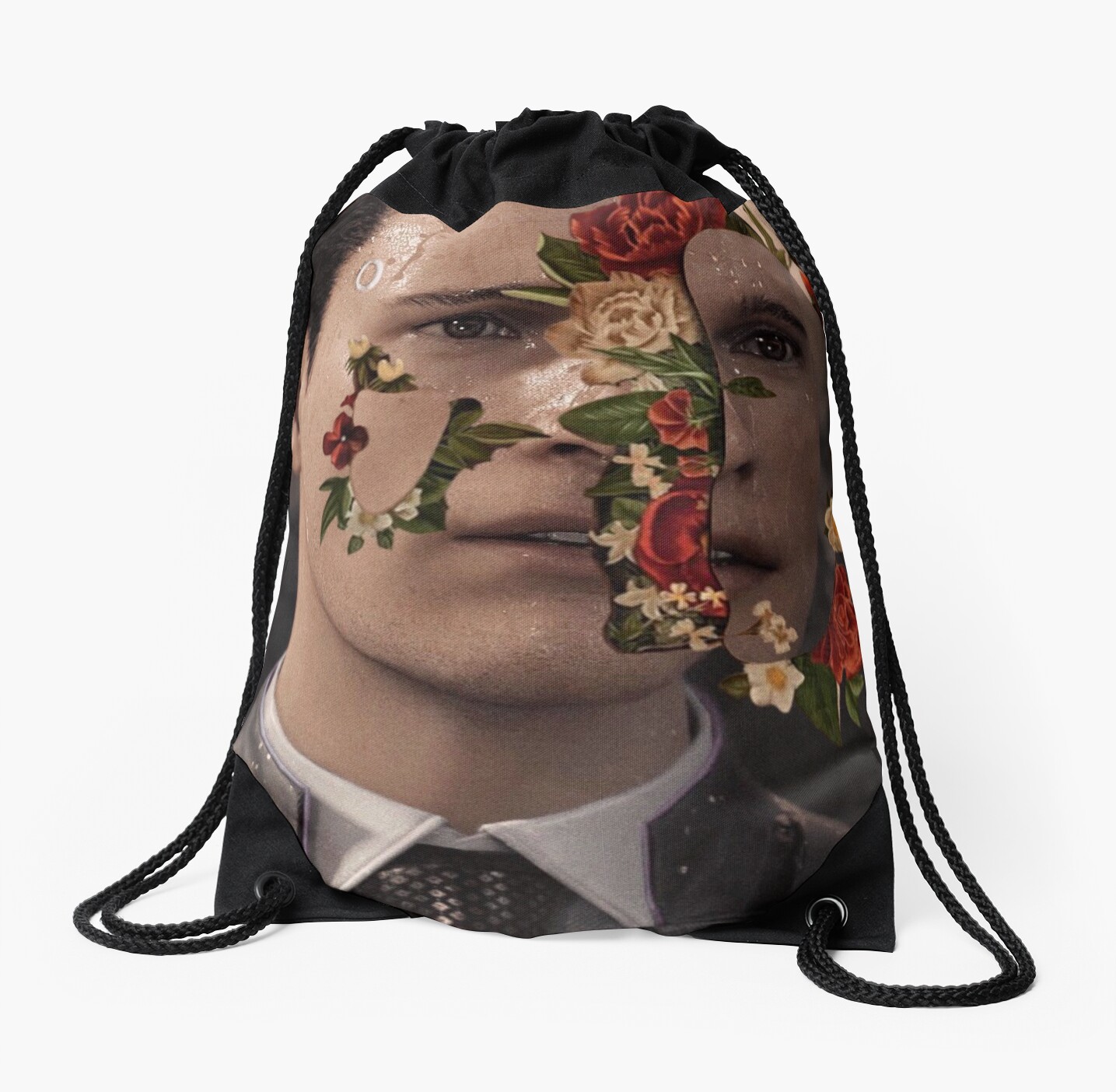 Detroit Become Human Connor Marcus Kara Shawn Mendes Album Shawn Mendes The Album Drawstring Bag By Indirasamm Redbubble