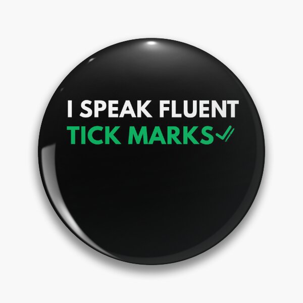 Item preview, I Speak Fluent Tick Marks | Funny Accountant & Audit Intern Shirt Gift designed and sold by FCA SIR MERCH .