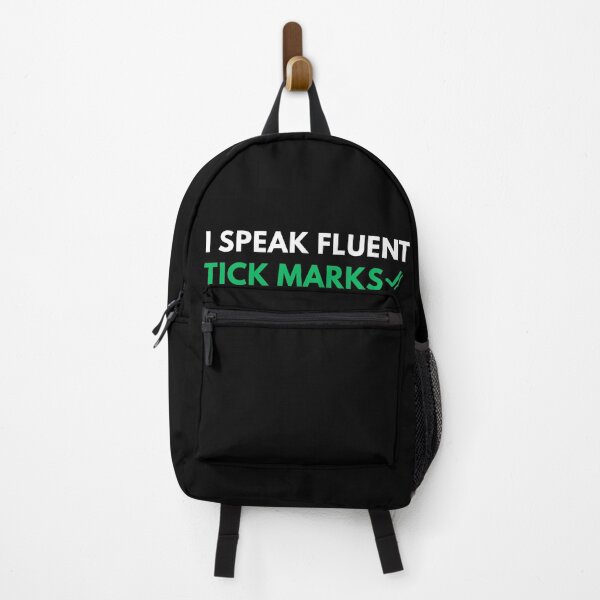 Item preview, I Speak Fluent Tick Marks | Funny Accountant & Audit Intern Shirt Gift designed and sold by FCA SIR MERCH .