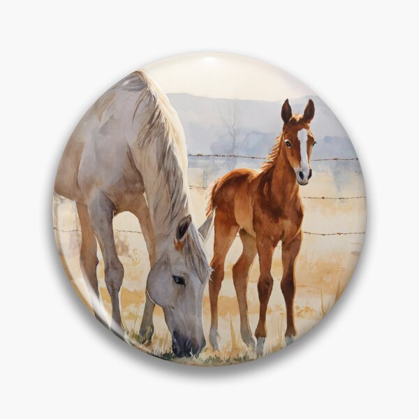 Item preview, Foal at Her Side designed and sold by Oldetimemercan.