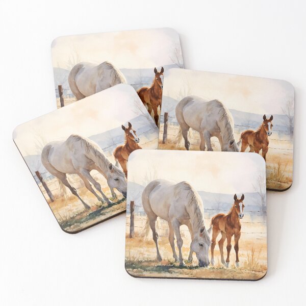 Item preview, Foal at Her Side designed and sold by Oldetimemercan.