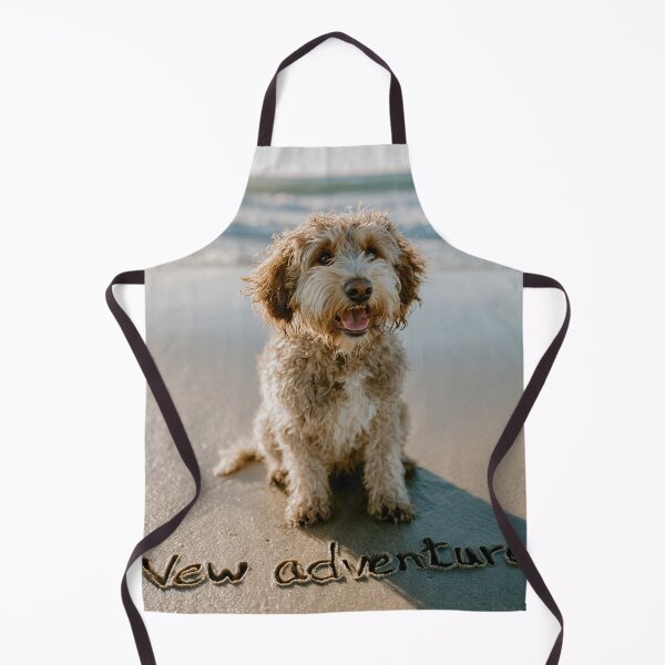 Item preview, New Adventure Curly Dog Baby Announcement designed and sold by chase-thewave.