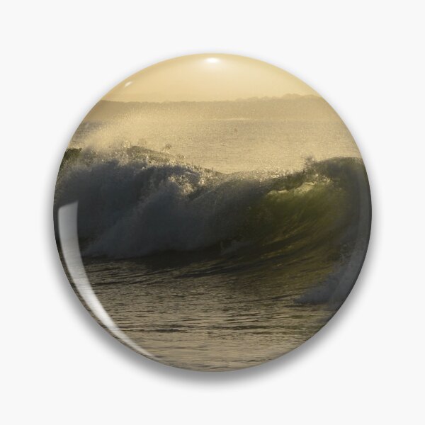 Item preview, Waves catching the sunset light designed and sold by photosbymia.