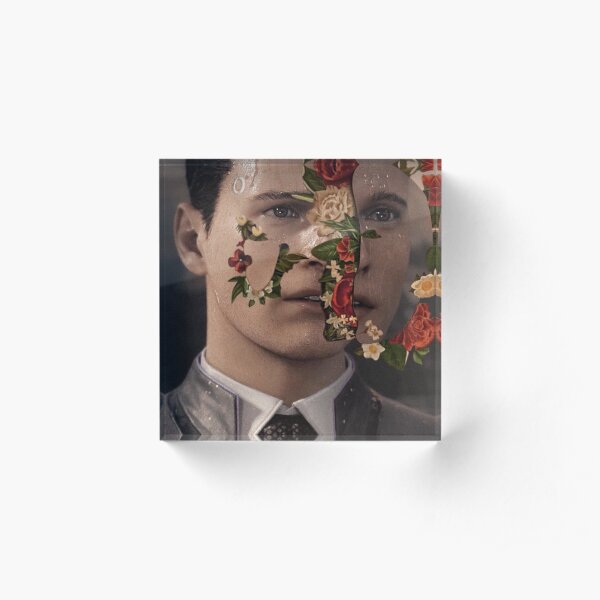 Detroit: Become Human - Connor, Marcus, Kara - Shawn Mendes Album “SHAWN MENDES: THE ALBUM” Acrylic Block