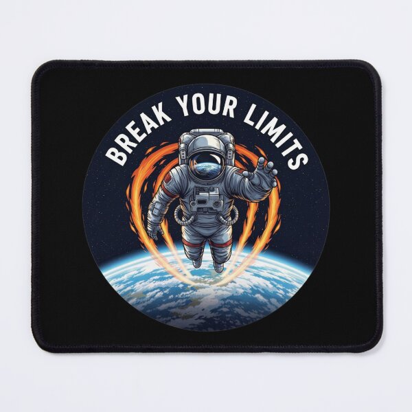 Item preview, Break Your Limits – Astronaut Motivation Design | Space Adventure & Growth Mindset designed and sold by Altair_.
