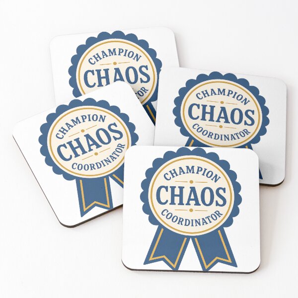 Item preview, Champion Chaos Coordinator Blue Ribbon  designed and sold by pikes84.