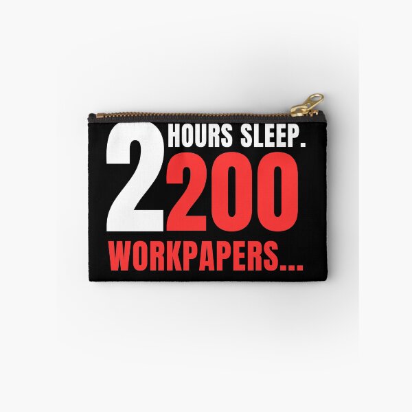 Item preview, 2 Hours Sleep 200 Workpapers – Auditor Shirt for CPA Students & Interns designed and sold by FCA SIR MERCH .