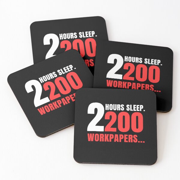 Item preview, 2 Hours Sleep 200 Workpapers – Auditor Shirt for CPA Students & Interns designed and sold by FCA SIR MERCH .