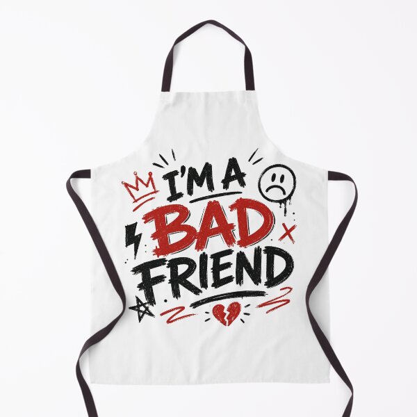 Item preview, I'm a Bad Friend designed and sold by ChickenFund.