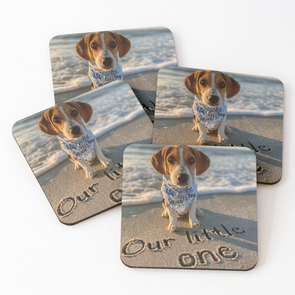 Item preview, Our Little One Beagle Pregnancy Announcement designed and sold by chase-thewave.