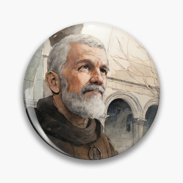 Item preview, Saint Adelard of Corbie designed and sold by Oldetimemercan.