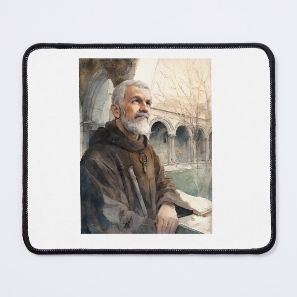 Item preview, Saint Adelard of Corbie designed and sold by Oldetimemercan.