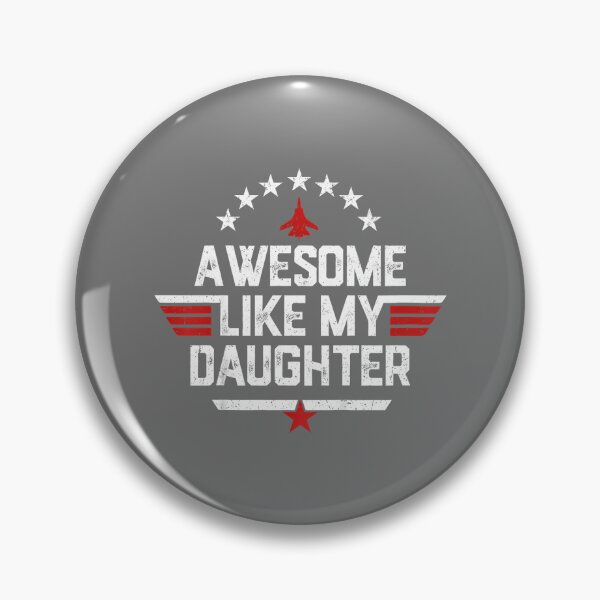 Item preview, Awesome Like My Daughter Funny Fathers Day Men Dad designed and sold by KristineLi.