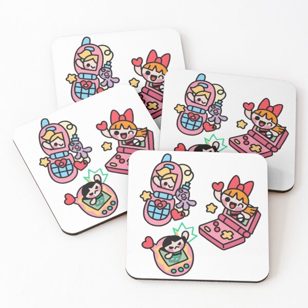 Item preview, Kawaii Retro Toy Sticker Set designed and sold by B1NSU.