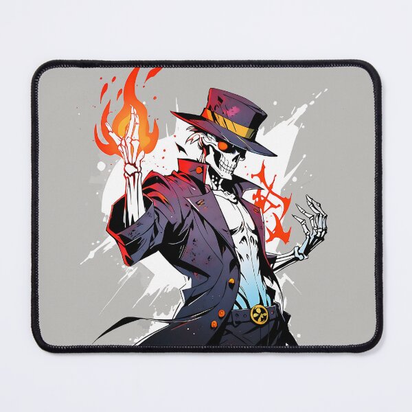 Item preview, Fiery Bones: Skeleton Gentleman in Purple Coat designed and sold by Z-RankCUSTOMS.