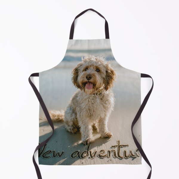 Item preview, New Adventure Cockapoo Baby Announcement Print designed and sold by chase-thewave.