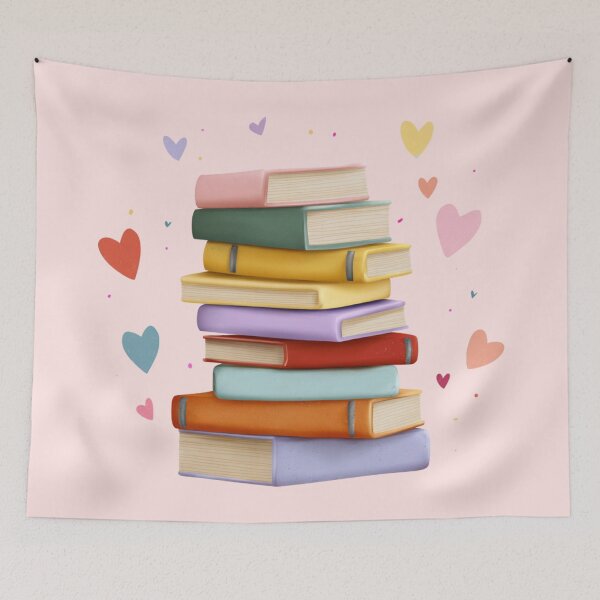 Item preview, Love of Books designed and sold by bubblyrainbow.
