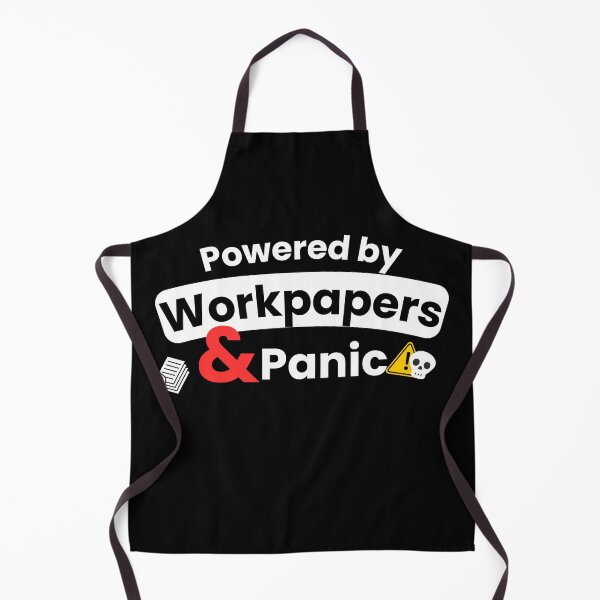 Item preview, Powered by Workpapers & Panic – Funny Accounting Humor Quote for Audit Interns & CPA Students designed and sold by FCA SIR MERCH .