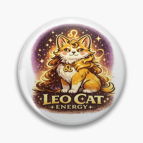 Item preview, Leo Cat Energy Zodiac Sticker | Astrology Cat Lover Gift, Magical Celestial Feline Horoscope Design designed and sold by ArtByTripti.