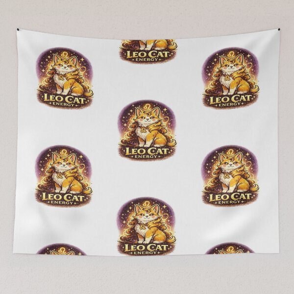 Item preview, Leo Cat Energy Zodiac Sticker | Astrology Cat Lover Gift, Magical Celestial Feline Horoscope Design designed and sold by ArtByTripti.